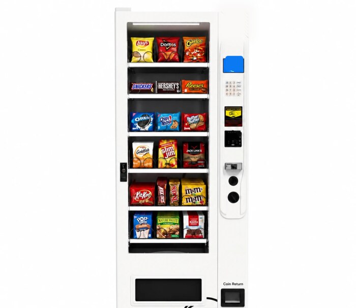 Slim Combo Vending Machine